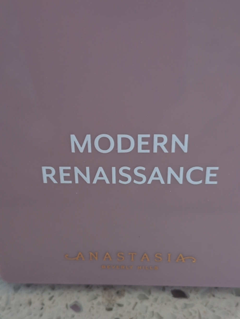 Anastasia Modern Renaissance Palette - Mauve Pink with Rose Gold I Tore The Box